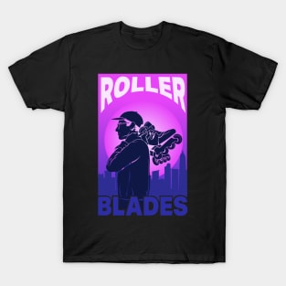 Vintage Rollerblades Gift Roller Skating T-Shirt